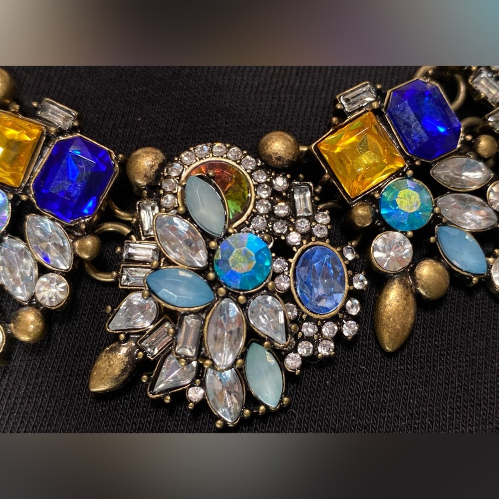 Multicolored Statement Chunky 80’s Vibe Necklace - image 4